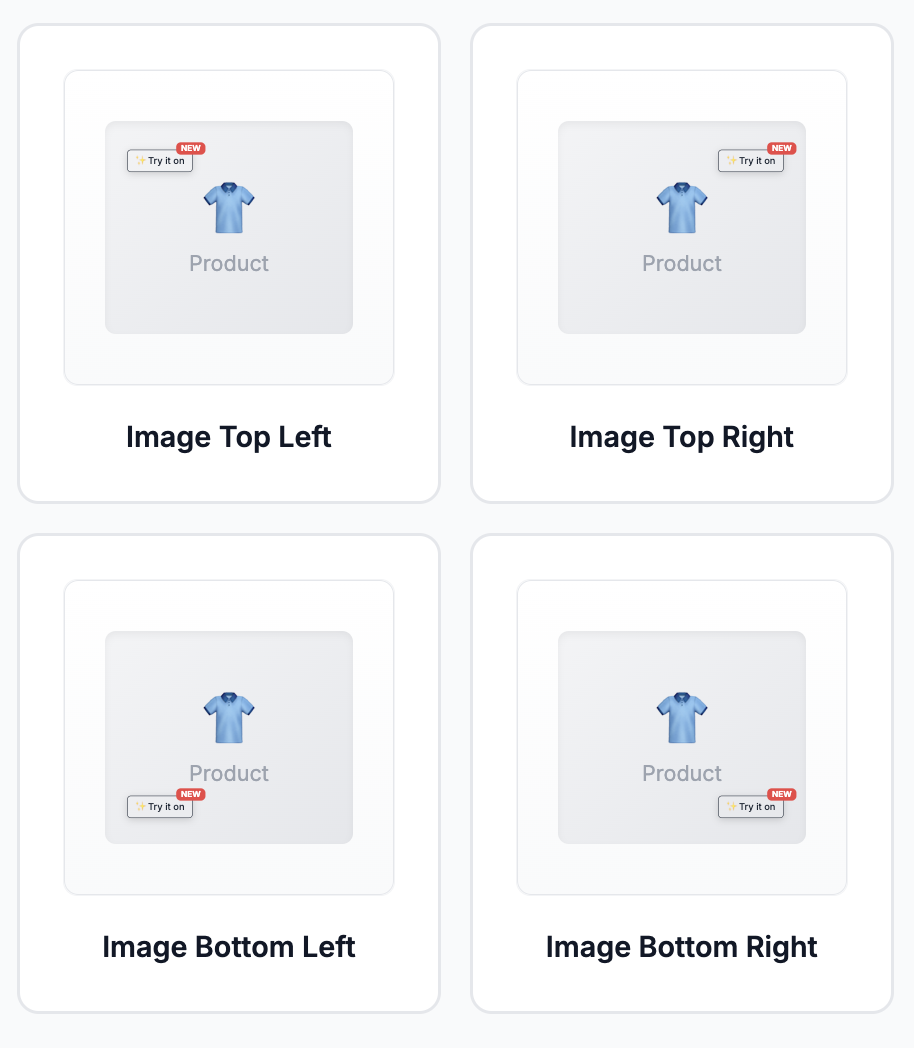 Widget Placement Options