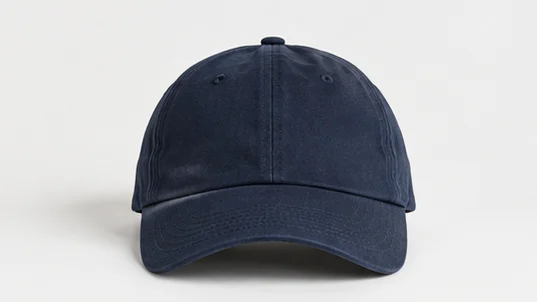 Navy cotton cap